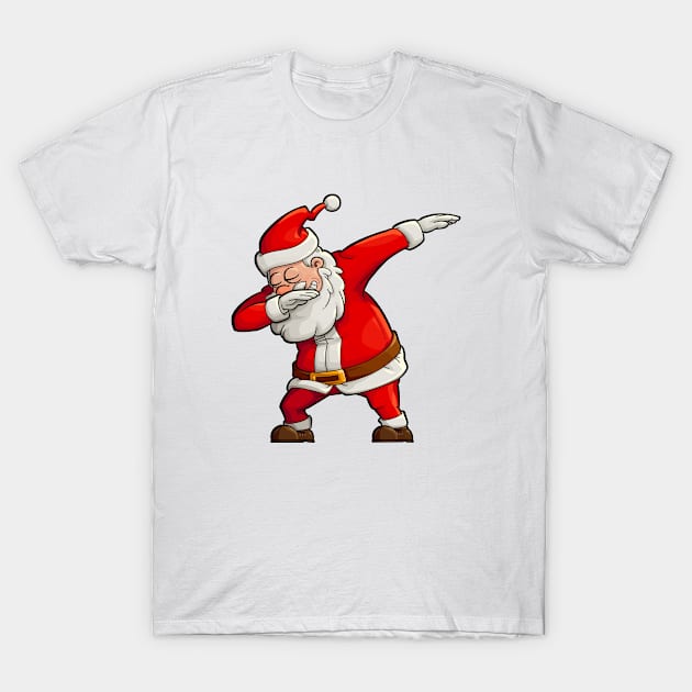 Santa Dabbing T-Shirt by Rivenfalls